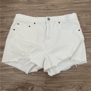 NWT Abercrombie & Fitch High Rise Mom Short